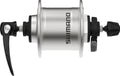 Shimano DHT4000 100 mm RA Nabendynamo, 36 Loch, mit sg.rap., silber