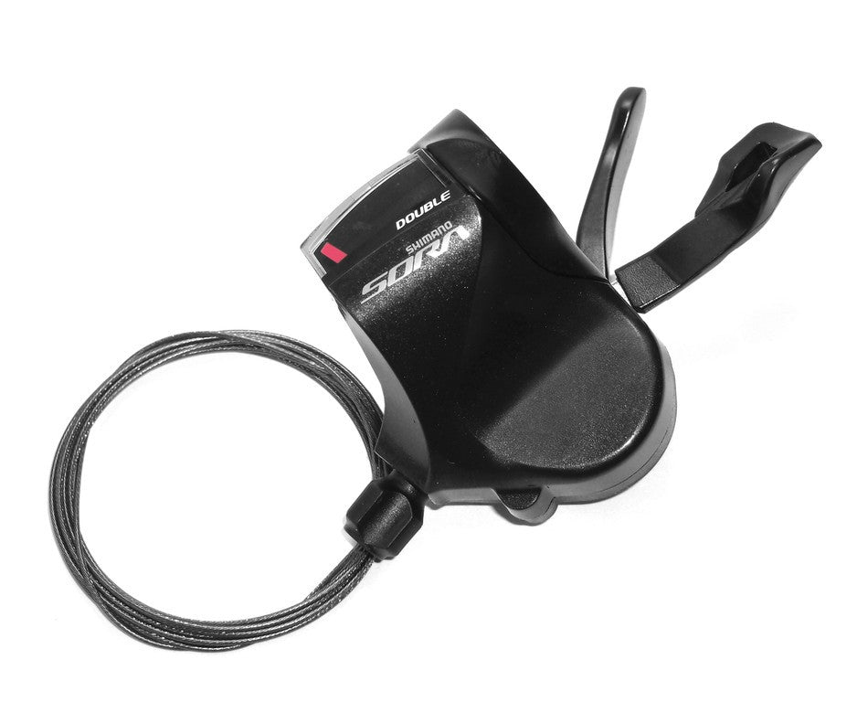Shimano Schalthebel p. Flatbar SL-R3000 2-Gang, links, 1800 mm lang, schwarz