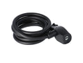 Candado de cable AXA Resolute 150/8, longitud 150 cm, Ø8 mm, negro