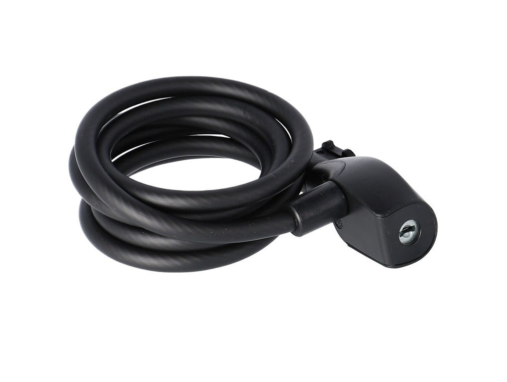 Candado de cable AXA Resolute 150/8, longitud 150 cm, Ø8 mm, negro