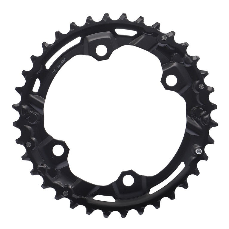 Corona Shimano Deore 36 d. 96mm, 36d, acciaio, nero, 2x11 vel