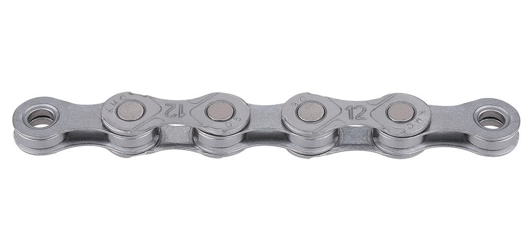 KMC e12 EPT-Kette (25 Stück/Fahrzeug) 1/2" x 11/128", 130 Gewindegänge, 12 V, Dunkelsilber