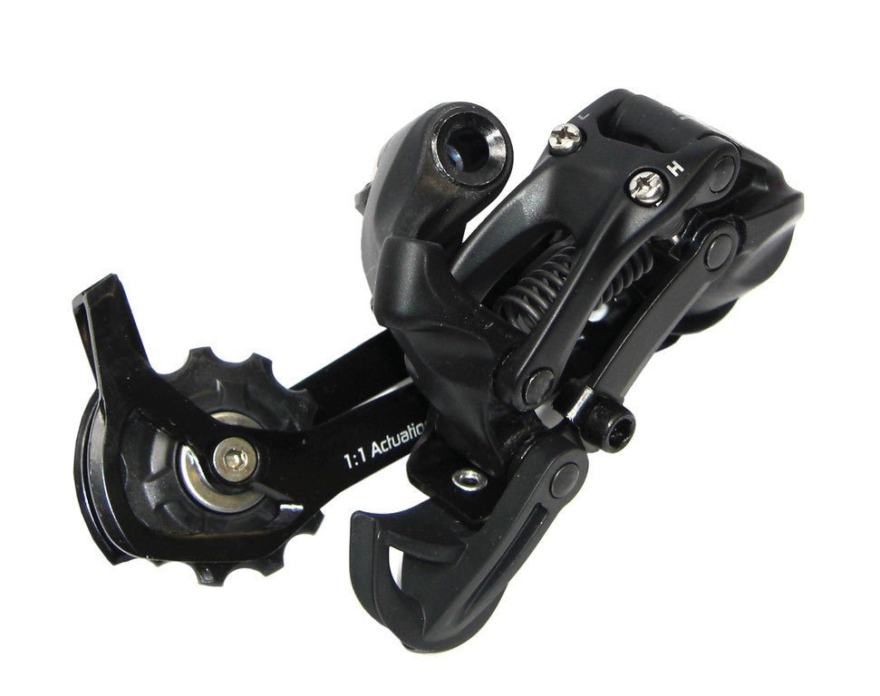Deragliatore post. SRAM X5 8/9vel, gabbia lunga, nero, all