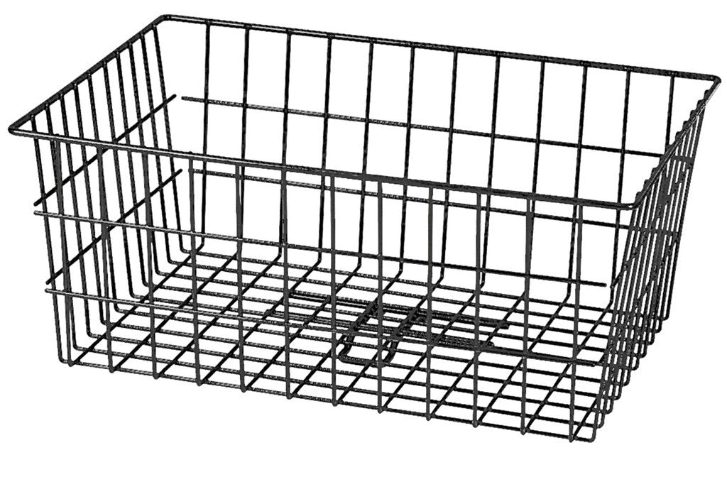 Klickfix Maxi Heckkorb 55x20x36cm, schwarz, weitmaschig