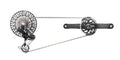 Set gr. cam. SRAM XX T-Type Eagle AXS PM DUB MTB Wide,175mm,32d,XS-1297,10-52d,PM