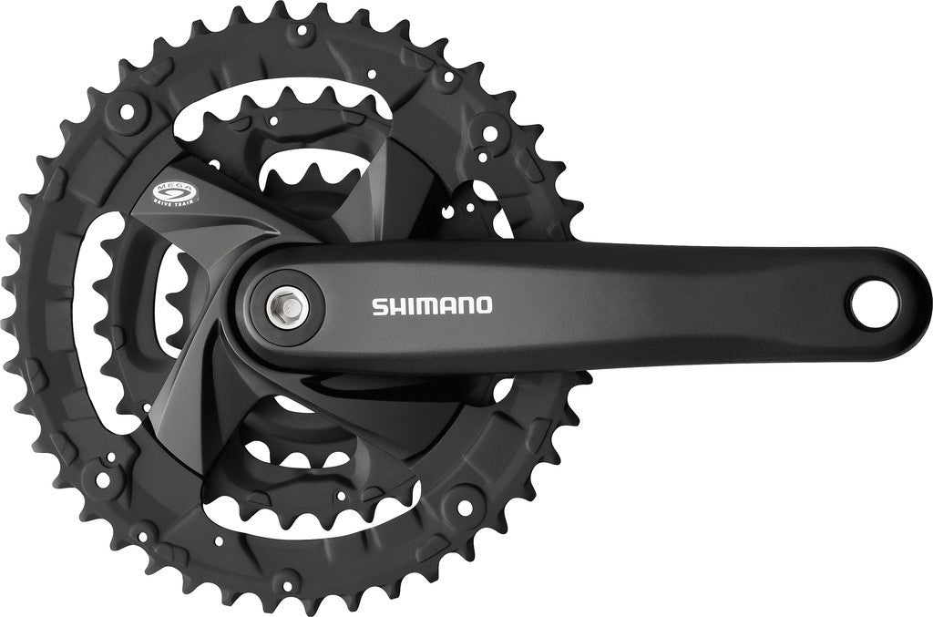 Shimano FC-M371 Kurbelgarnitur 9-fach, 26/36/48 Zähne, 170 mm, Nr., C. Parac., Qu.
