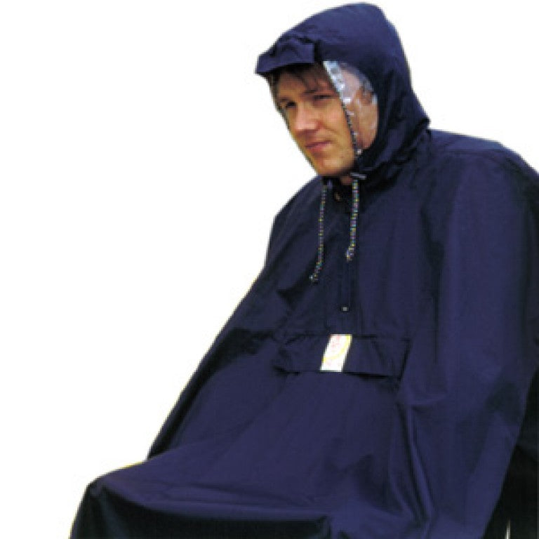 Poncho antipioggia Hock Rain Care marine, t. L, fino a 165cm