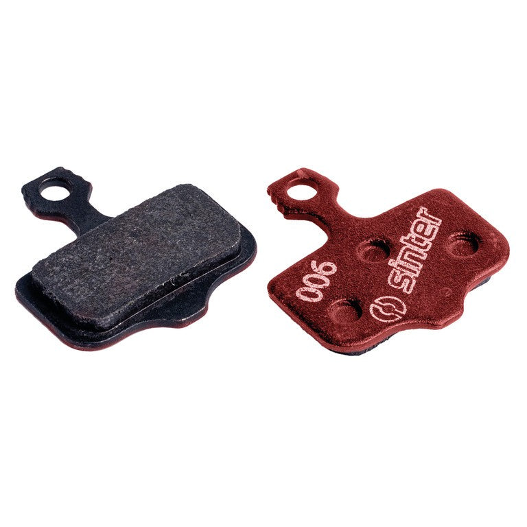 Sinter 006 Sram Original-Scheibenbremsbeläge, MTB-Standard, rot, UDV=1 Paar