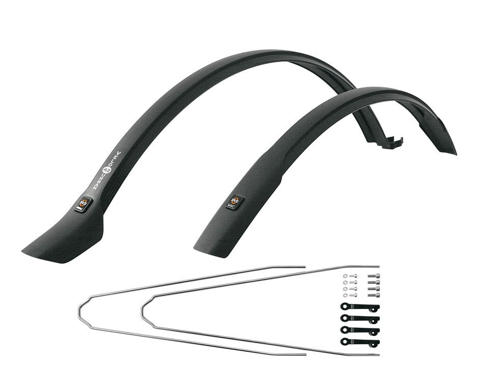 Guardabarros SKS Velo 42 Urban, negros, incluye juego de tornillos de 28"