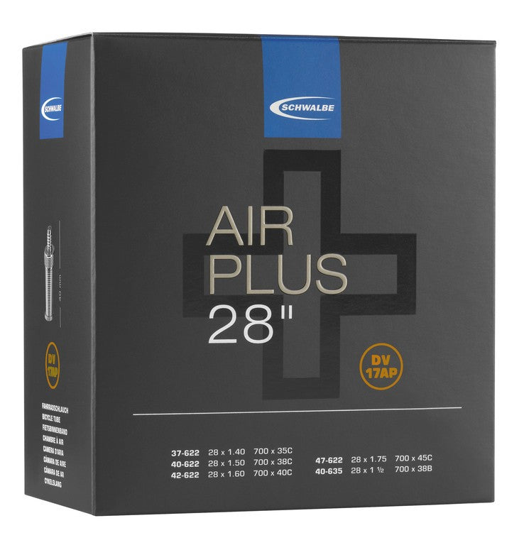 Cámara de aire Schwalbe VD 17AP Air Plus 28" 37/47-622/635 VD 40 mm