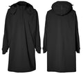 Poncho de lluvia Basil Mosse, negro azabache, talla M/L, unisex