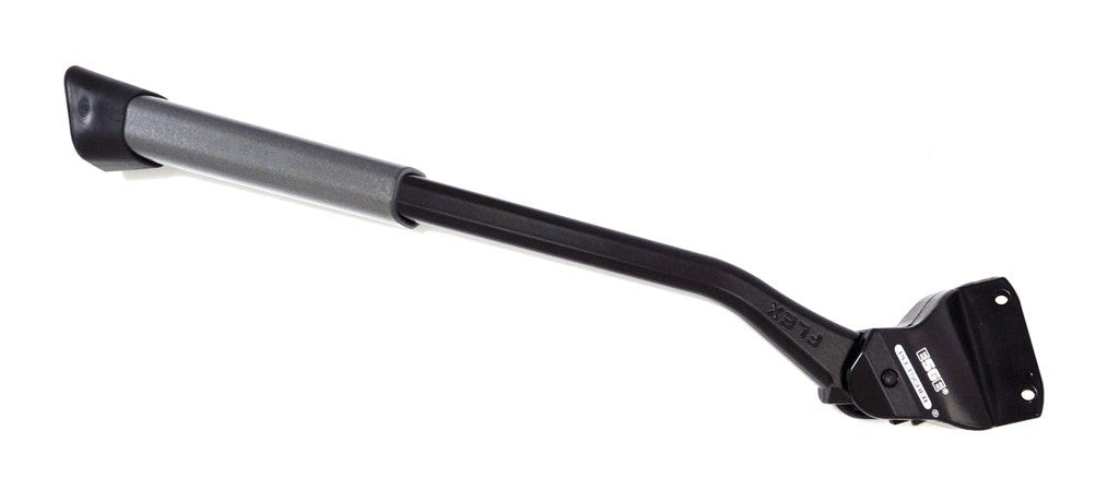 Pletscher Comp 40 Flex Hinterradständer, Schwarz/Metallic-Silber, 20"-29", 40 mm Lochdurchmesser