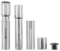 Adaptives Set A-Head Ergotec Quill 1-1 1/8" 22,2-25,4/28,6 mm, SL 25-50 mm, silber