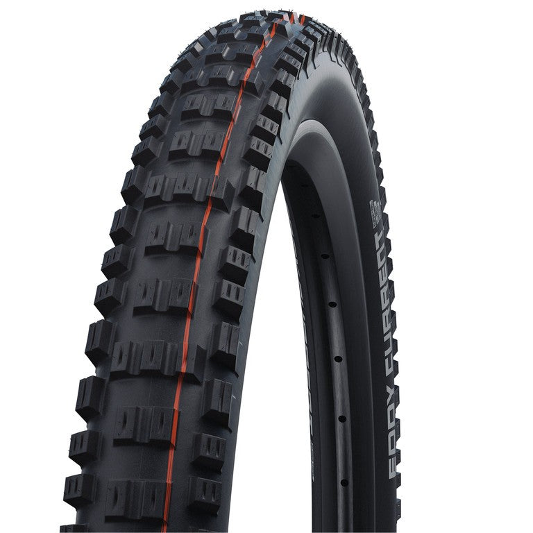 SCHWALBE EDDY CURRENT DELANTERA Evo Super Trail TLE 27,5x2,60 (65 - 584) negra E-50 ADDIX Soft