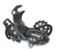 Desviador trasero Shimano Tourney RD-TY300 de 6/7 velocidades, con adaptador, caja larga