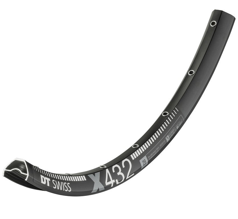 DT Swiss X 432 29" Felge, Schwarz, 28 Loch, 622-25, LV 6,5 mm