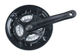 Guarnitura All. Wing nero 170mm,24/34/42 denti p.quadro