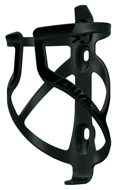 Portaborraccia SKS Dual nero, carbonio-plastica