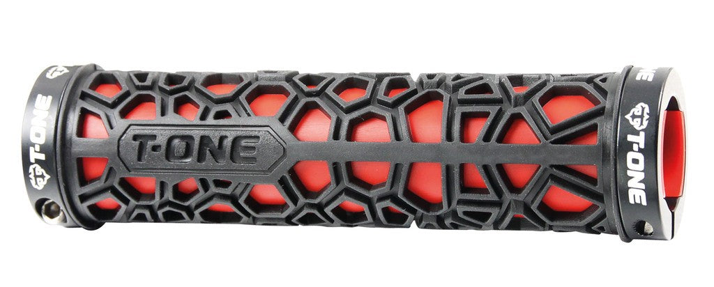 Puños T-One H2O de 130 mm, individuales, rojos y negros