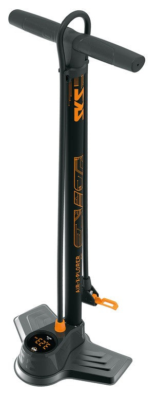 Pompa da pav. SKS Air-X-Plorer Digi 10.0 VD/VP/VS, 710mm, nr/aranc, manom.digit.