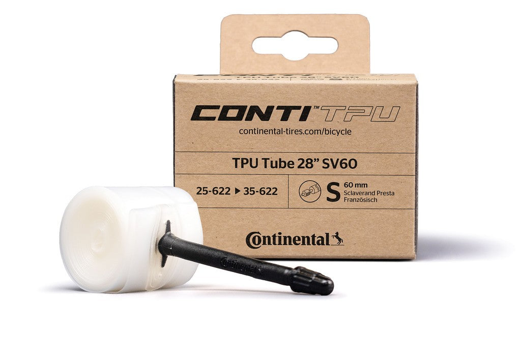 Cámara de aire Conti TPU 28 28" 25/35-622 VP 60mm