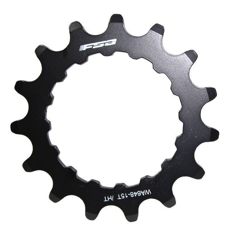 Corona E-Bike FSA, nero,15 denti 2016,nero,acciaio,Gen2 per motore Bosch