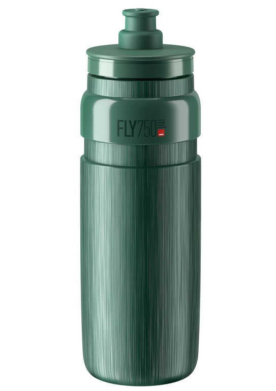 Elite Fly Tex 750ml Wasserflasche, Dunkelgrün