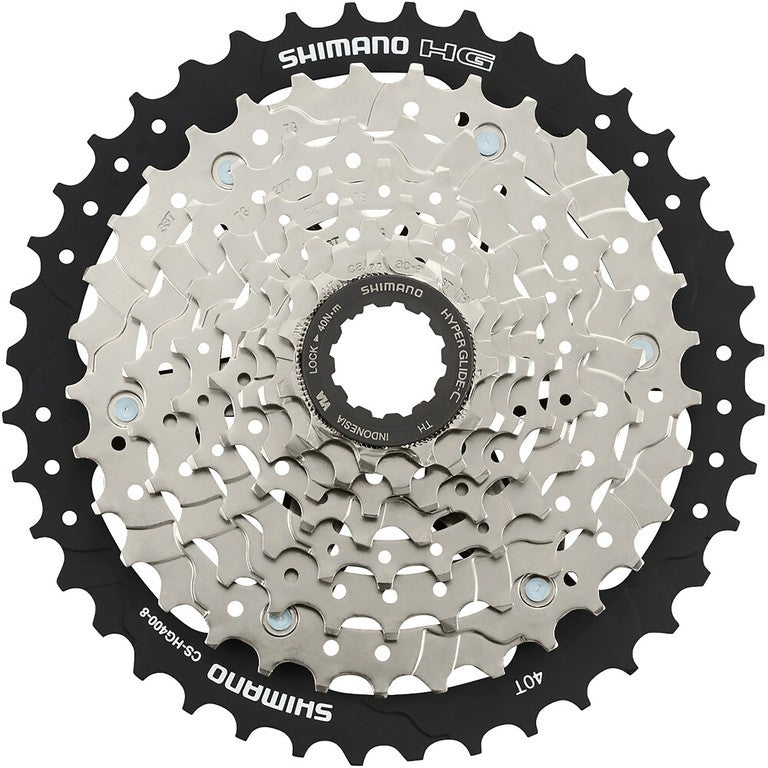 Pacco pignoni Shimano CSHG400-8 8vel 11-13-15-18-22-27-33-40 denti