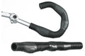 Funda de manillar Buffalo para AHS Ergotec negra, larga 410 mm, Ø 22,2, craton