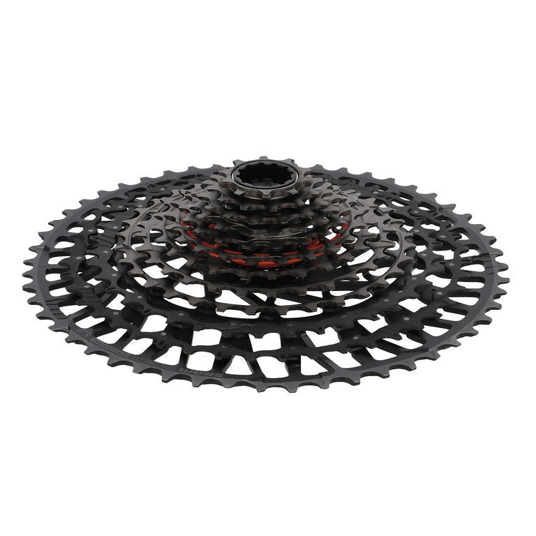 Pacco pignoni SRAM XS-1295 T-Type 12vel, 10-52 denti, XD-Body, nero