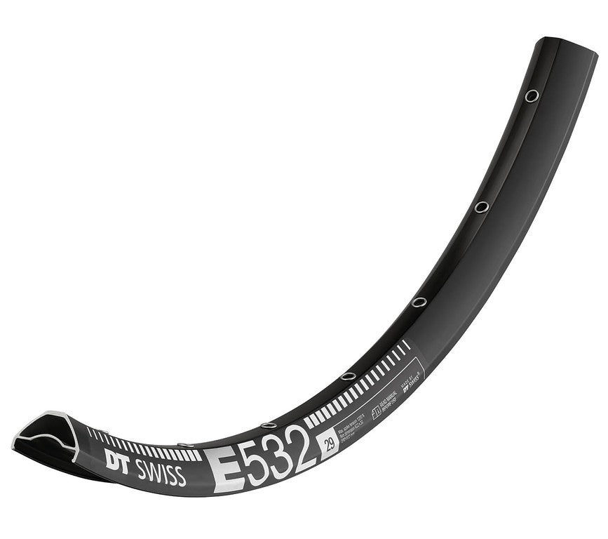 Cerchio DT Swiss E 532 29", nero, 28 fori, 622-30, LV 6,5mm