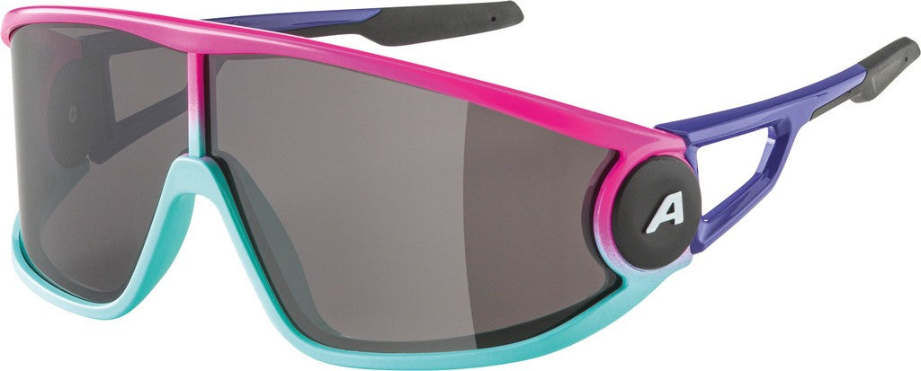 Alpina Legend vi/turquoise op Sportbrille, Linsennr., Kat. 3, hyd.