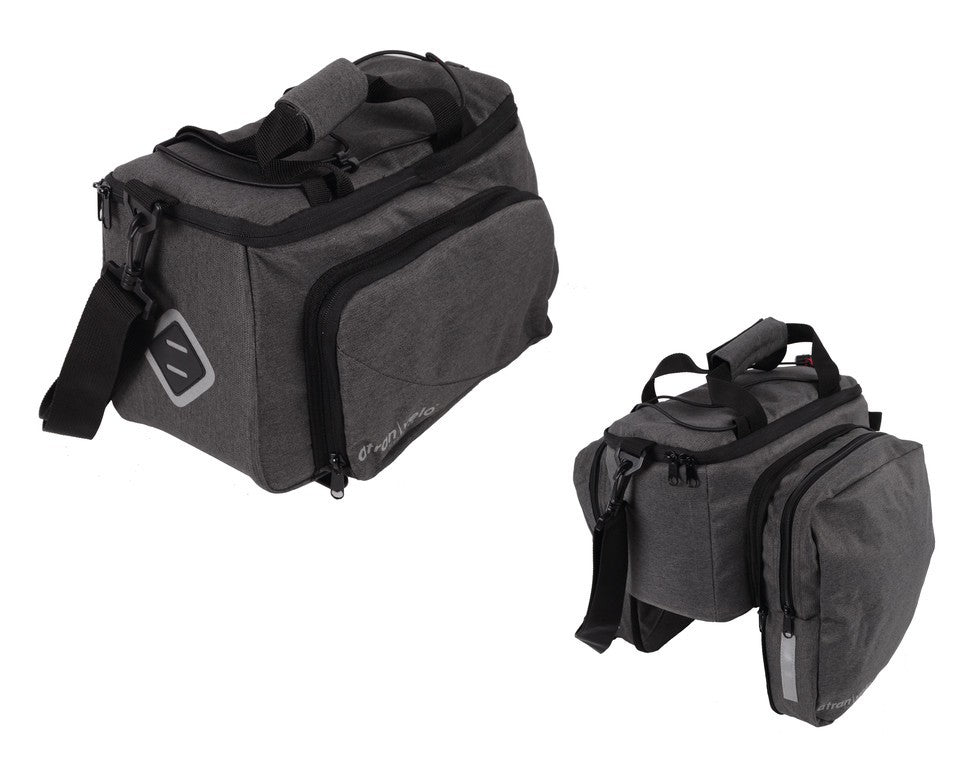 System-Fahrradtasche Atranvelo Zap gr, 33 x 20 x 16 cm, 18,5 l, 880 g, adapt. AVS