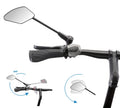 Specchio per bici Krampe KF Cross tipo A sx. fiss. esterno medio nero