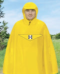 Poncho antipioggia Hock Rain Light giallo segn., t. L, fino a 165cm