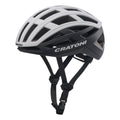Casco bici Cratoni C-Airlite bianco-nero opaco,t.L/XL (58-61 cm)