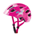 Cratoni Maxster (Kinder) Fahrradhelm, Größe S/M (51–56 cm), Einhorn/Glänzendes Rosa