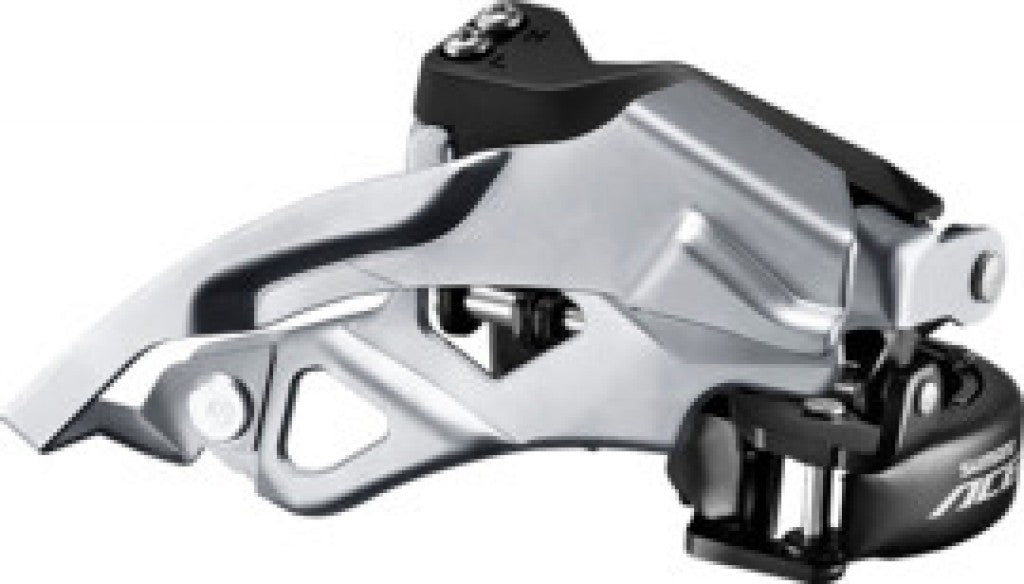 Desviador delantero Acera Dual Pull FD-T3000 Top Swing, 31,8 mm, 63-66°, 3x9 velocidades.