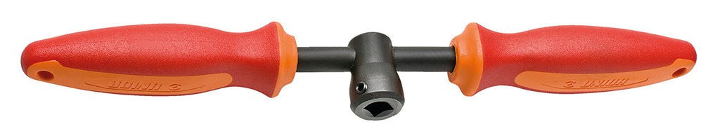 Chiave per pedali prof. Unior rosso, 15mm, 1613/2BI-US