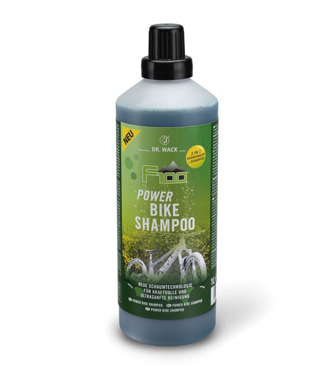 Power Bike Shampoo F100 1 l, Vorreiniger und Shampoo 2in1