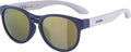 Alpina Jola blu-rose op Sonnenbrille, goldverspiegelte Gläser, Kat. 3