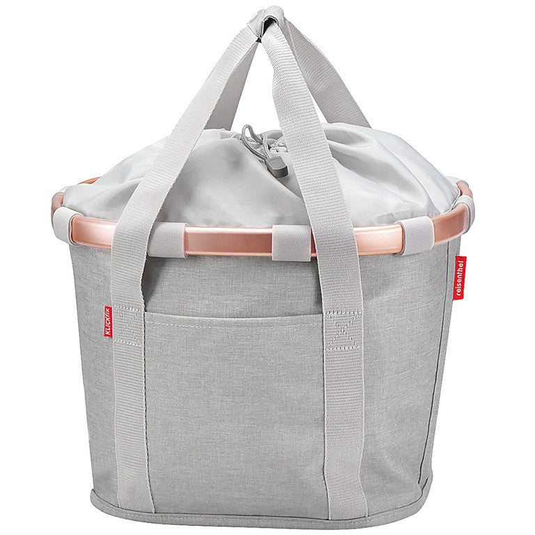 Borsa City KLICKfix Bikebasket twist sky rose, 35x28x26cm,15l, 800g