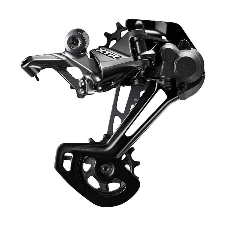 Deragl. post. Shimano XTR Shadow Plus 12 vel., gabbia lunga, nero