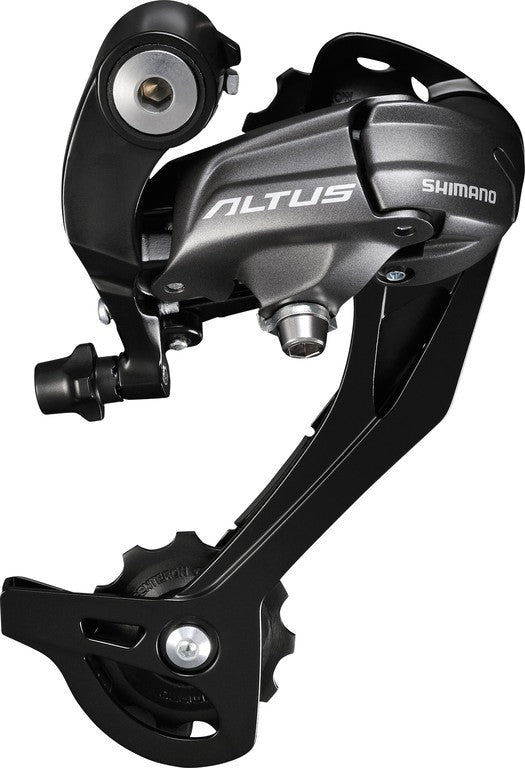 Shimano Altus RD-M370 9-fach Schaltwerk, ohne Adapter, schwarz