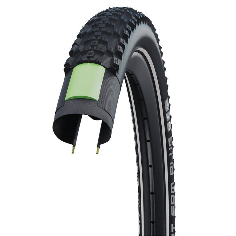 SCHWALBE SMART SAM PLUS Perf DD 29x2.25 (57 - 622) negro reflex E-50 ADDIX