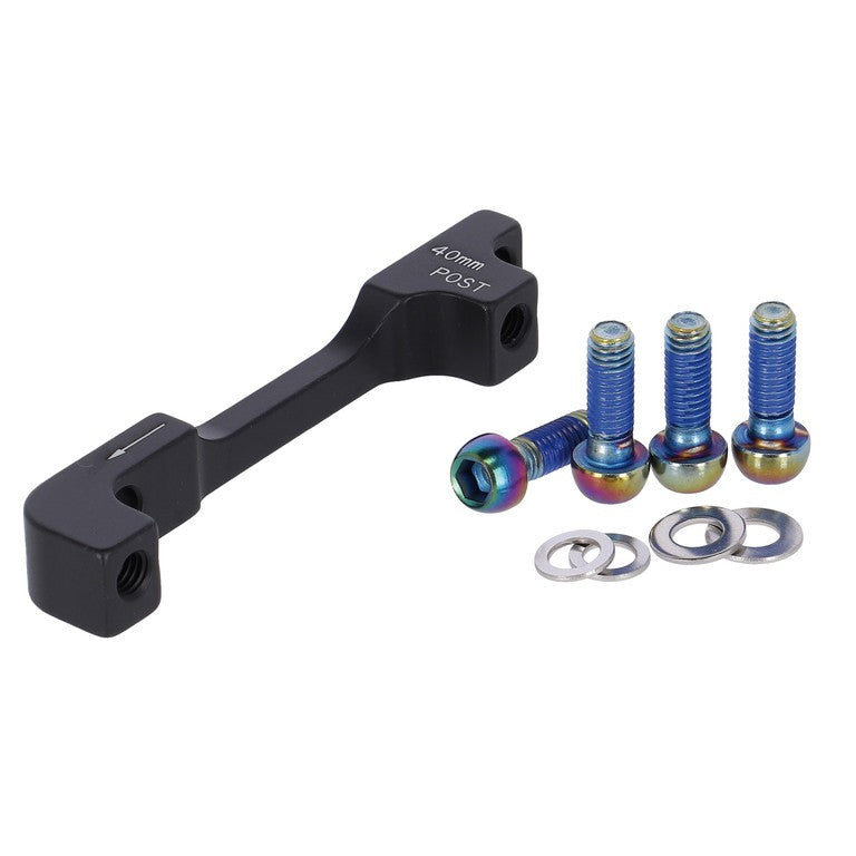 Adatt. freno a disco SRAM Post Bracket p. RA 200mm/ RP 180mm, 40mm PM