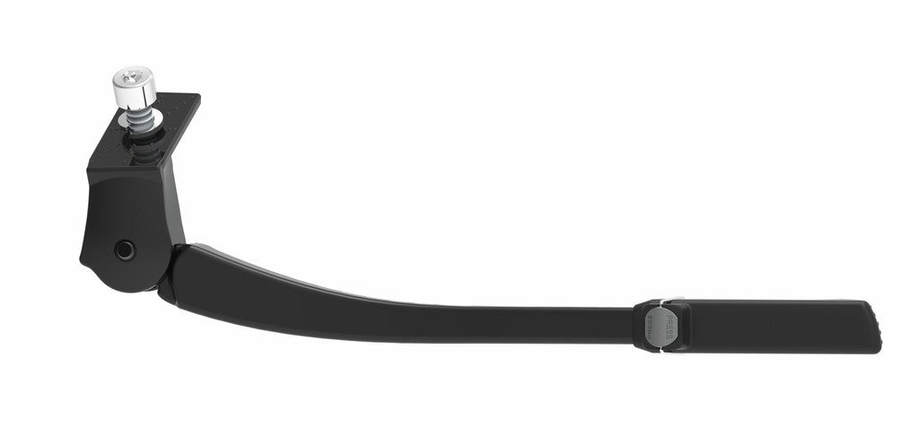 Cavalletto laterale Ursus Easy nero,24-28",all,regolabile,primo mont.