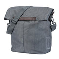 Shopper Basil City grey melee,13x29x31cm,14- 16l, Hook On