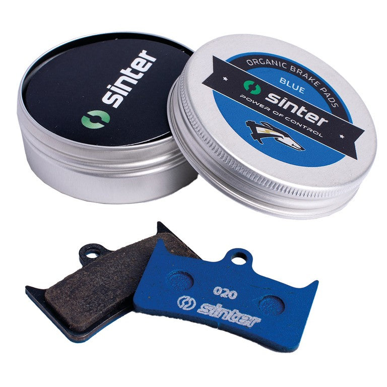 Hope Organic Sinter 020 Scheibenbremsbeläge, E-Bike, Blau, UDV=25 Stück.