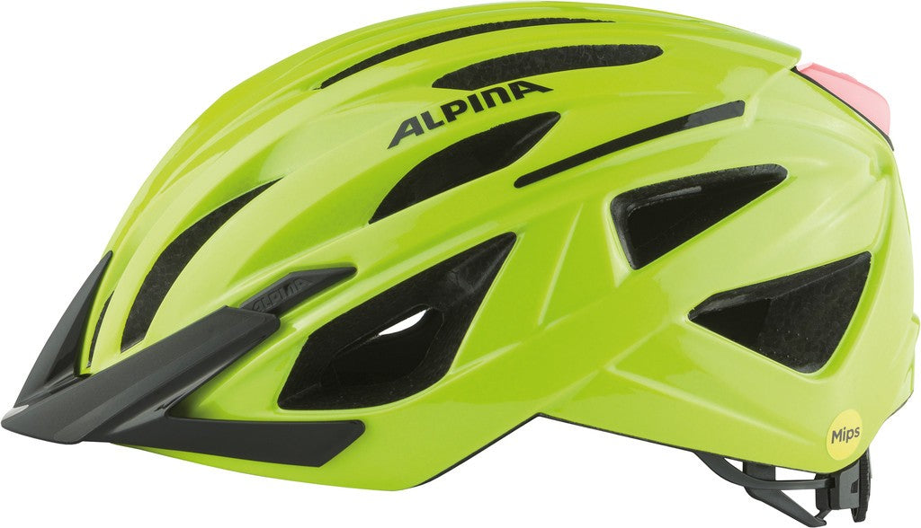 Casco de bicicleta Alpina Gent MIPS, color rosa, talla 51-56